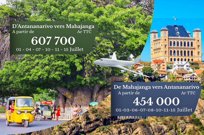 Madagascar Airlines : Vols à prix réduits en juillet 2026 |…