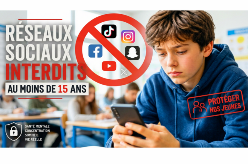 Réseaux sociaux interdits aux moins de 15 ans | Reseau soci…