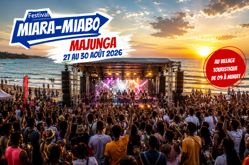 Festival Miara-Miabo à Majunga : Programme complet du 27 au au 30 août 2026…