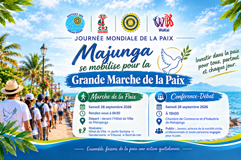 Majunga se mobilise pour la grande marche de la Paix | Jour…