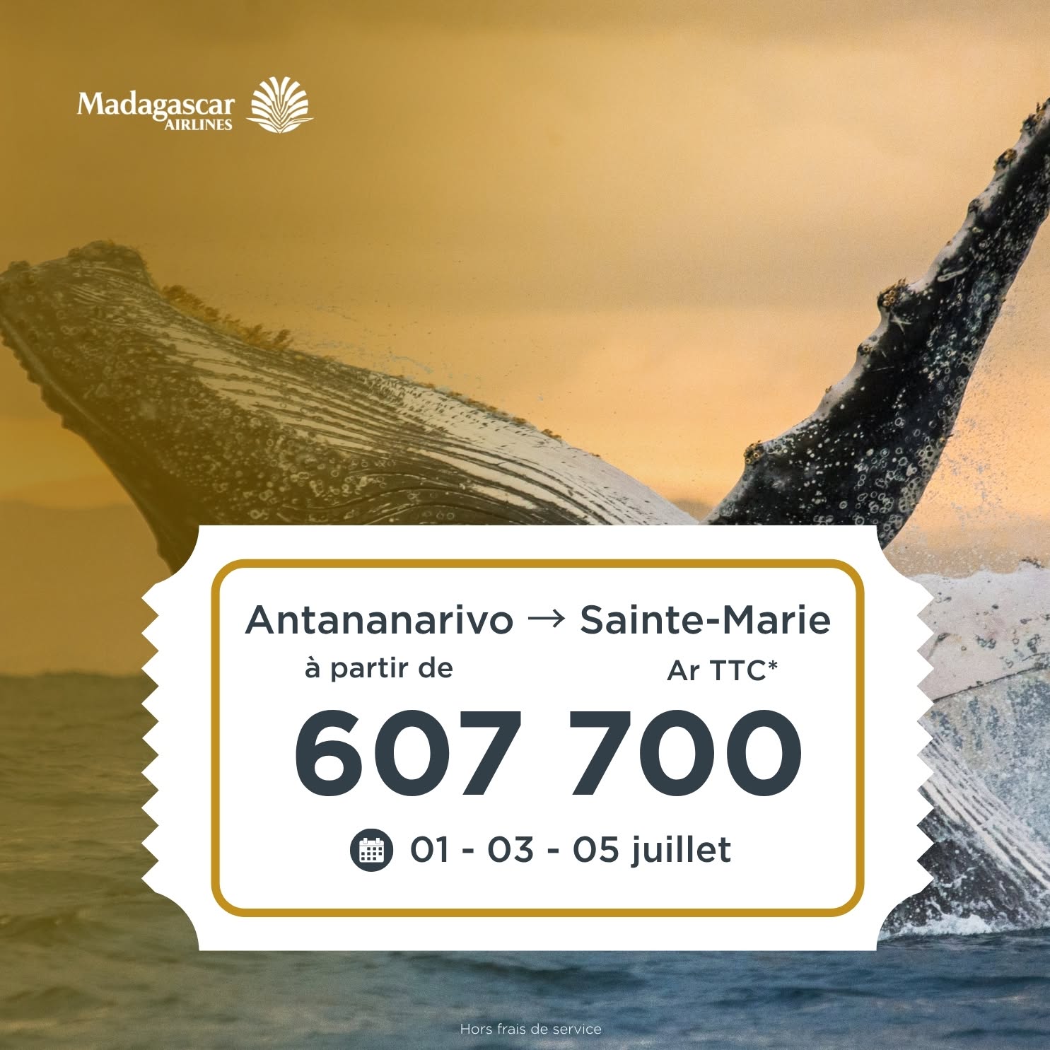 Madagascar Airlines : Vols à prix réduits en juillet 2026 |…