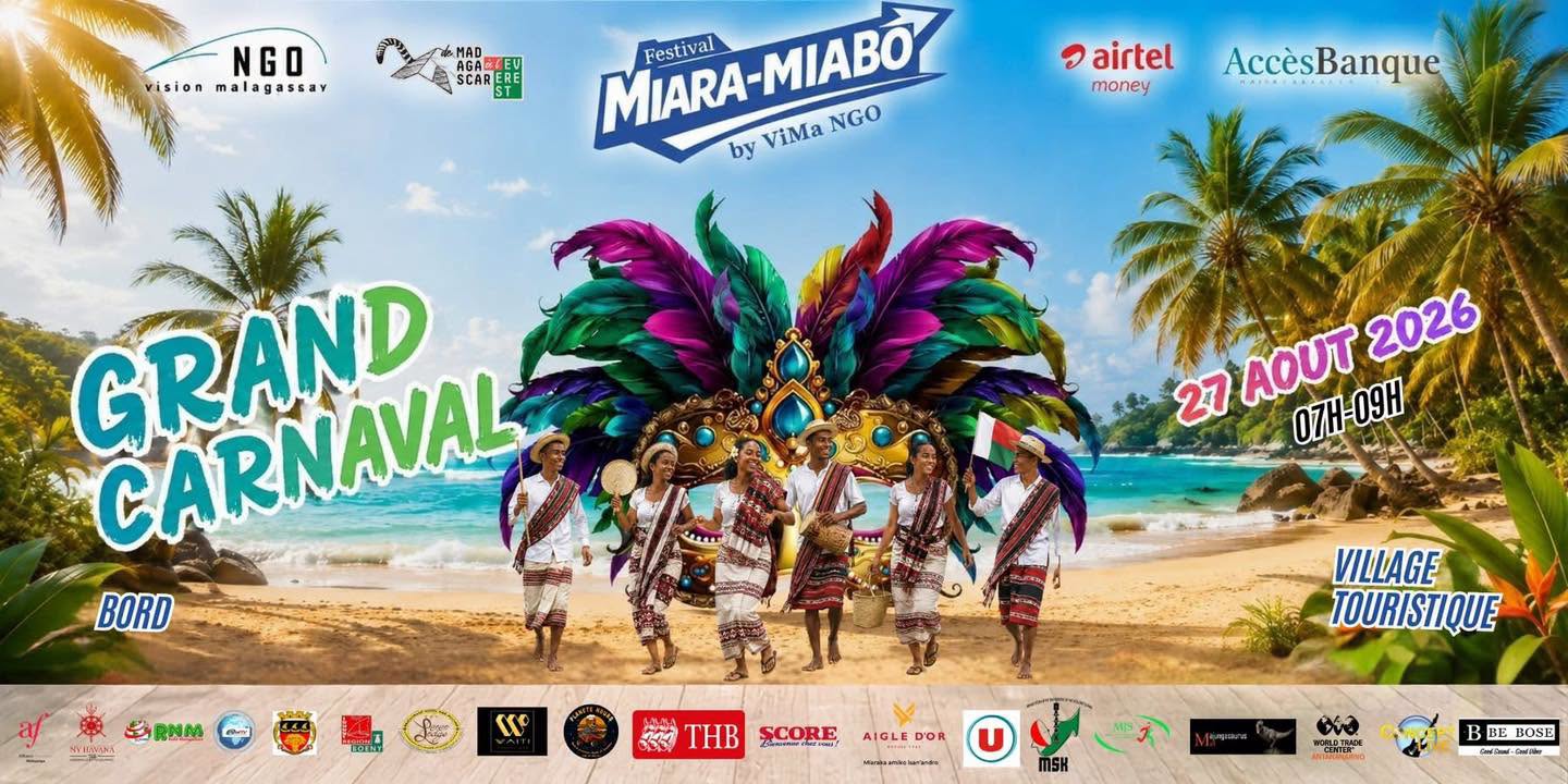 Festival Miara-Miabo à Majunga : Programme complet du 27 au au 30 août 2026…