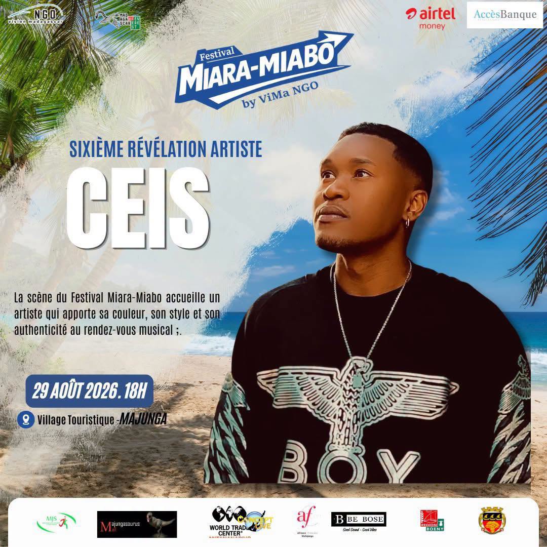 Festival Miara-Miabo à Majunga : Programme complet du 27 au au 30 août 2026…