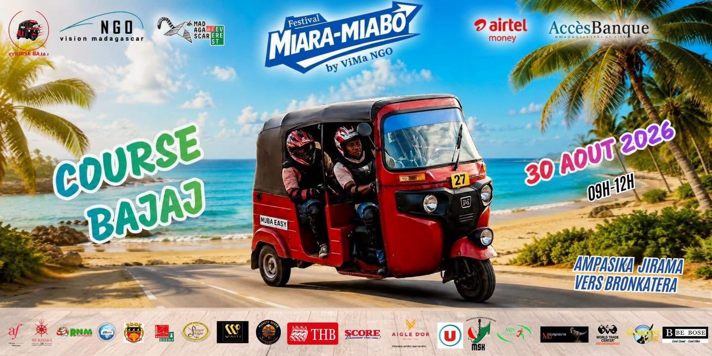 Festival Miara-Miabo à Majunga : Programme complet du 27 au au 30 août 2026…