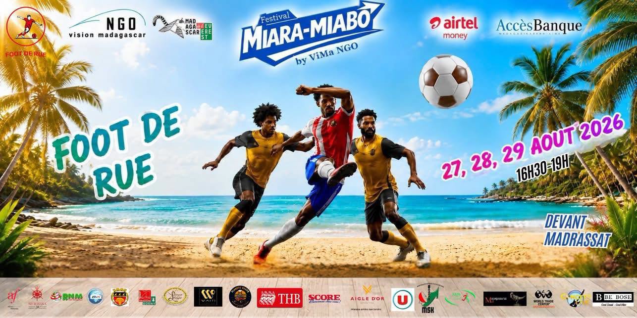 Festival Miara-Miabo à Majunga : Programme complet du 27 au au 30 août 2026…