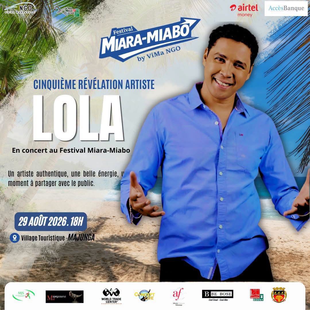Festival Miara-Miabo à Majunga : Programme complet du 27 au au 30 août 2026…
