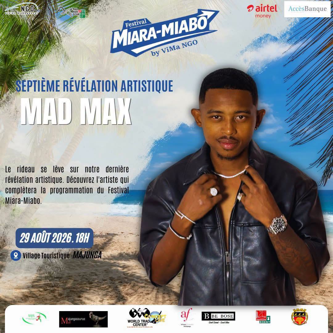 Festival Miara-Miabo à Majunga : Programme complet du 27 au au 30 août 2026…