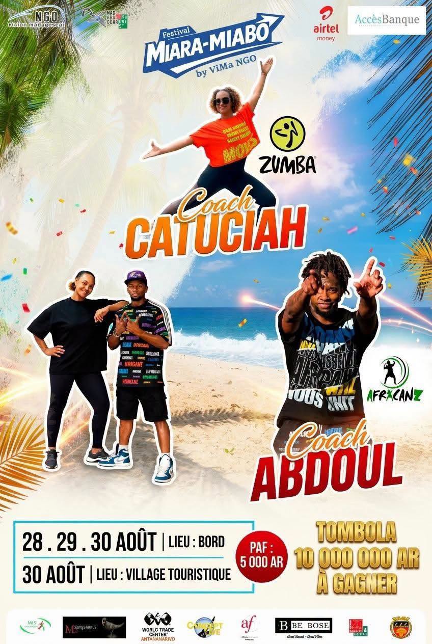 Festival Miara-Miabo à Majunga : Programme complet du 27 au au 30 août 2026…