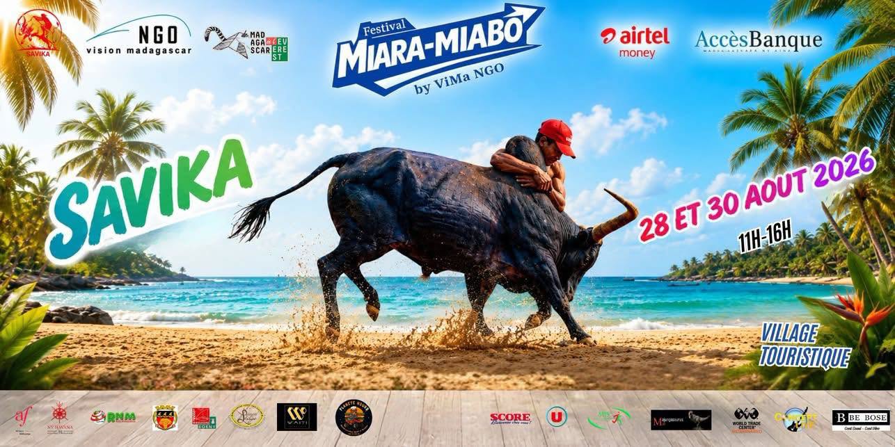 Festival Miara-Miabo à Majunga : Programme complet du 27 au au 30 août 2026…