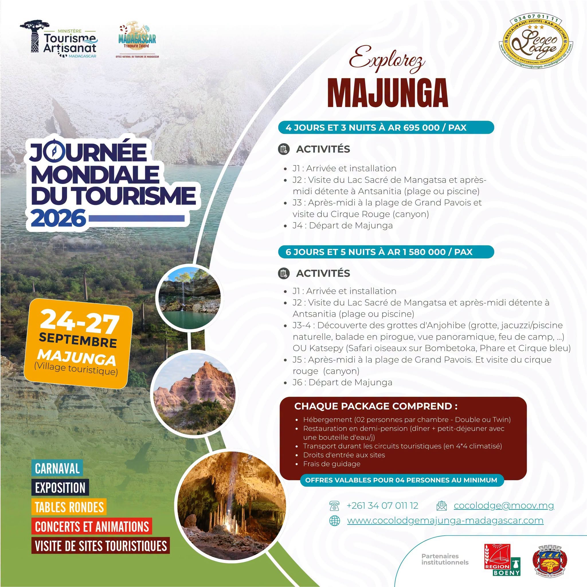 Majunga en fête 2026 : Voici ce qui vous attend pour la Journée Mondiale du Tourisme !…
