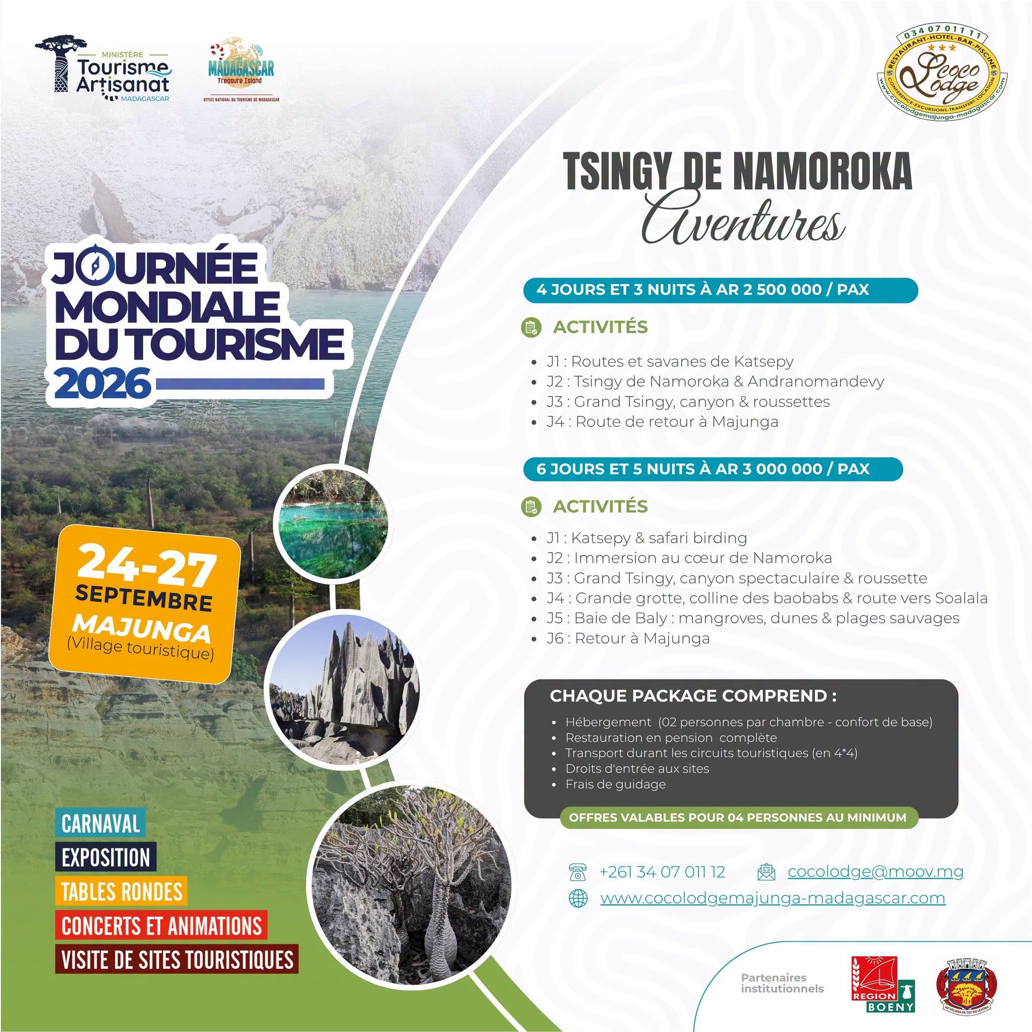 Majunga en fête 2026 : Voici ce qui vous attend pour la Journée Mondiale du Tourisme !…