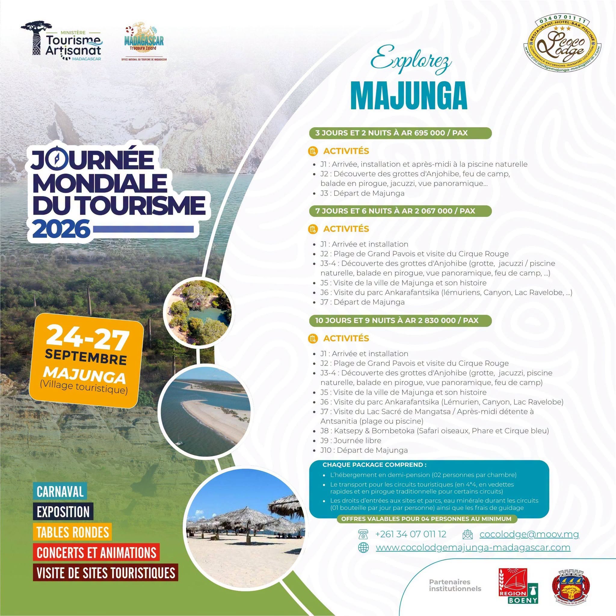 Majunga en fête 2026 : Voici ce qui vous attend pour la Journée Mondiale du Tourisme !…