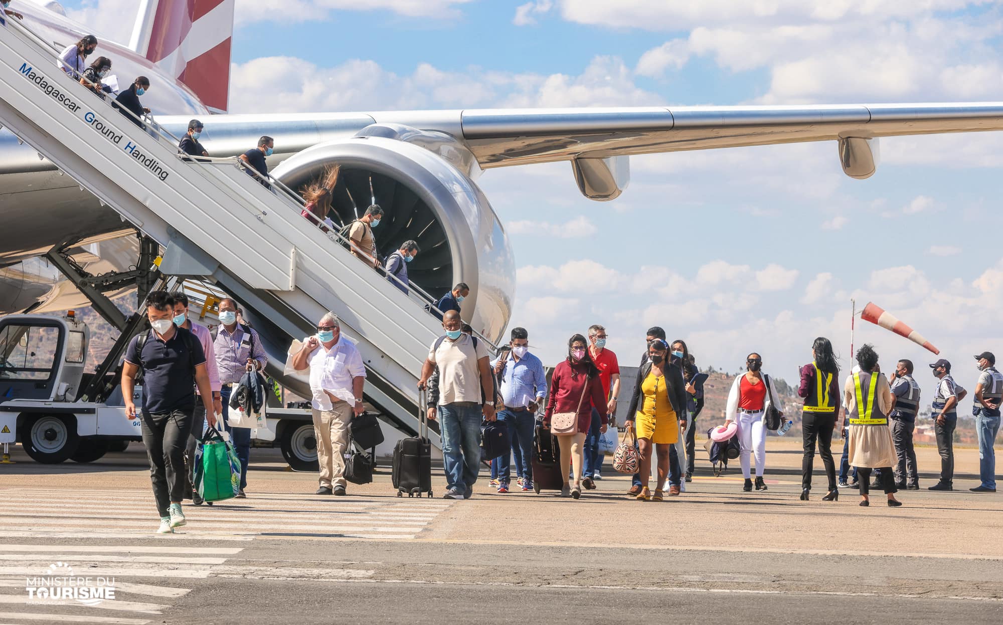 146 passengers arriving in Madagascar