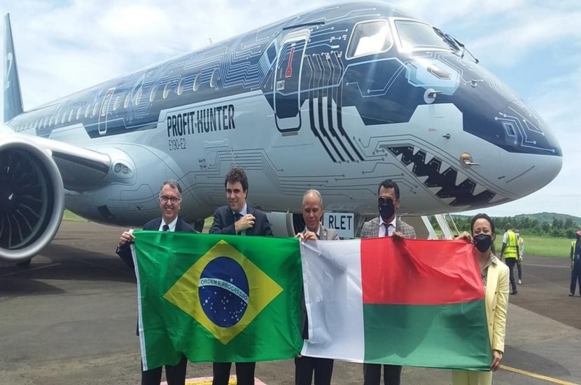Madagascar Airlines : Acquisition d’un Embrayer E190-E2 de Brésil