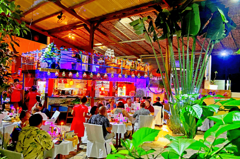 Cabaret dinner every Friday evening at Coco Lodge Majunga
