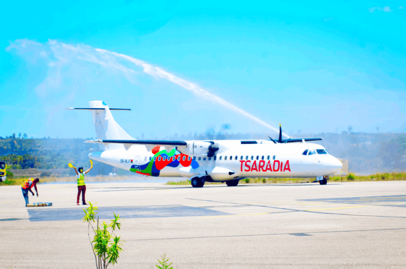 Tsaradia : 5 vols supplémentaires sur la ligne Tana - Majunga