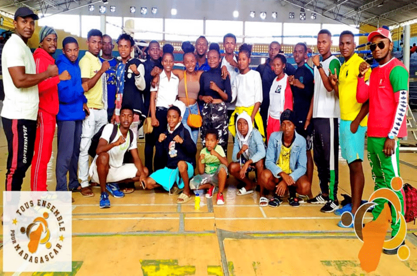 Coco Lodge Majunga encourage les jeunes de la ligue « SAVATE BOXE FRANCAISE BOENY »