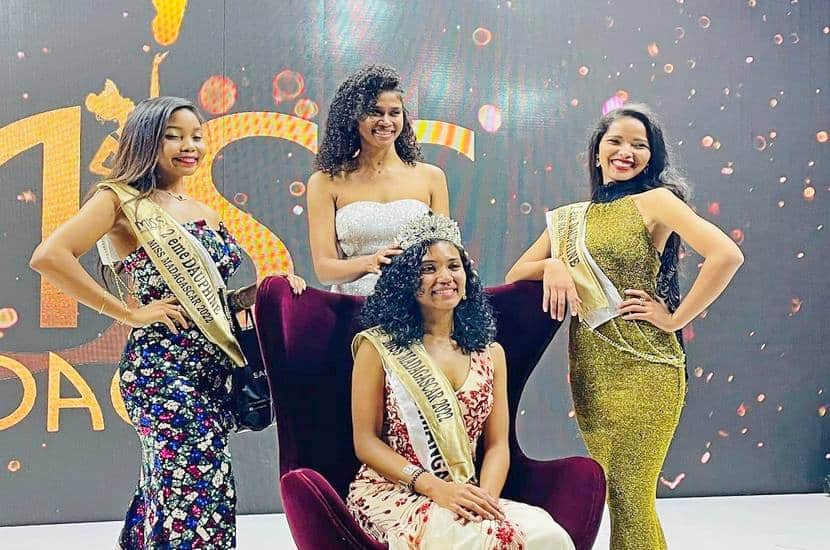 Miss Madagascar au concours mondial de beauté