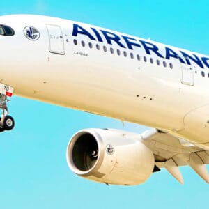 Air France en vol