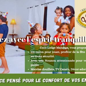 Children's area at Coco Lodge Majunga