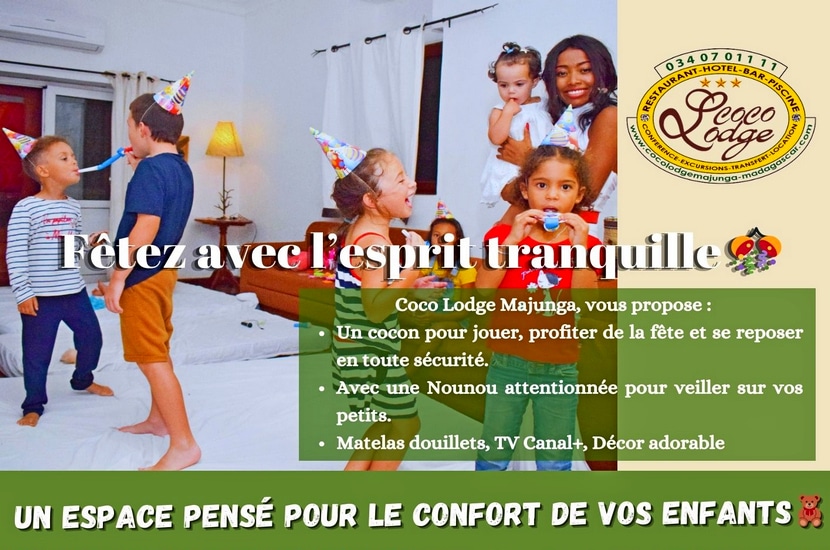 Espace Enfant au Coco Lodge Majunga