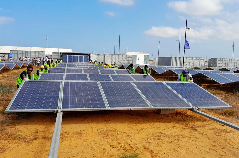 Un projet solaire ambitieux se met en place à Madagascar.