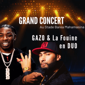 Gazo e La Fouine in scena in Madagascar ad aprile 2026